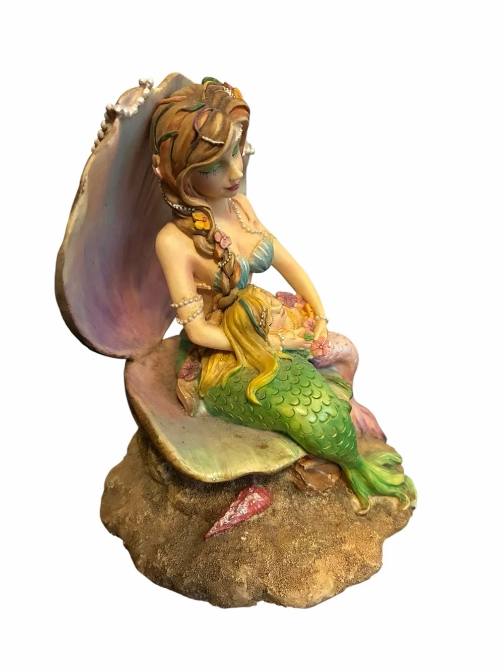 Dragonsite Mother's Love Mermaid Figurine Linda Biggs Limited Edition LB31090